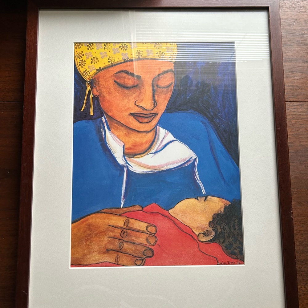 Professionally Framed Art Print by Evelyn Byrd